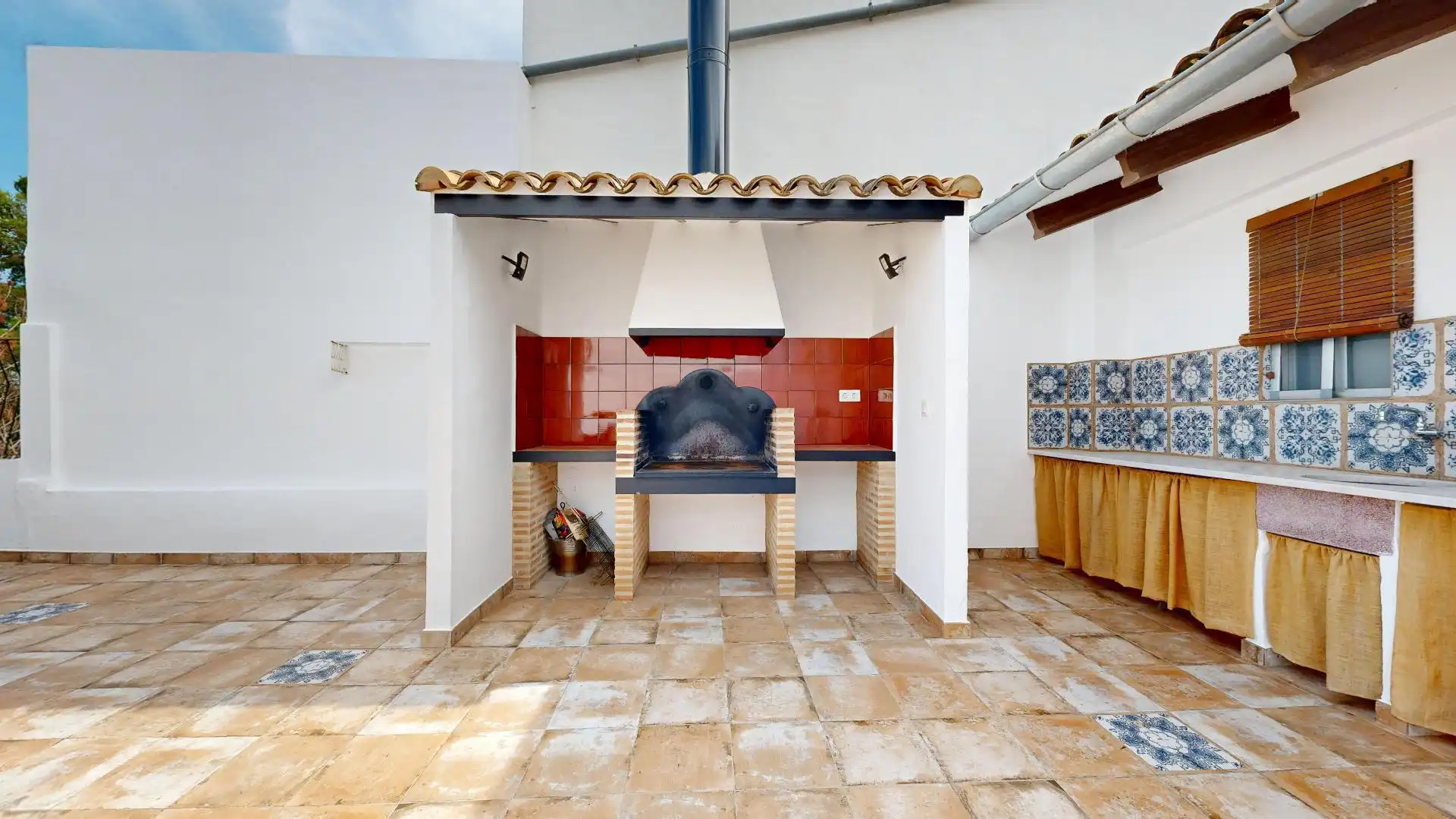 Cocina de Casa adosada en venta en Anna con Terraza, Trastero y Amueblado