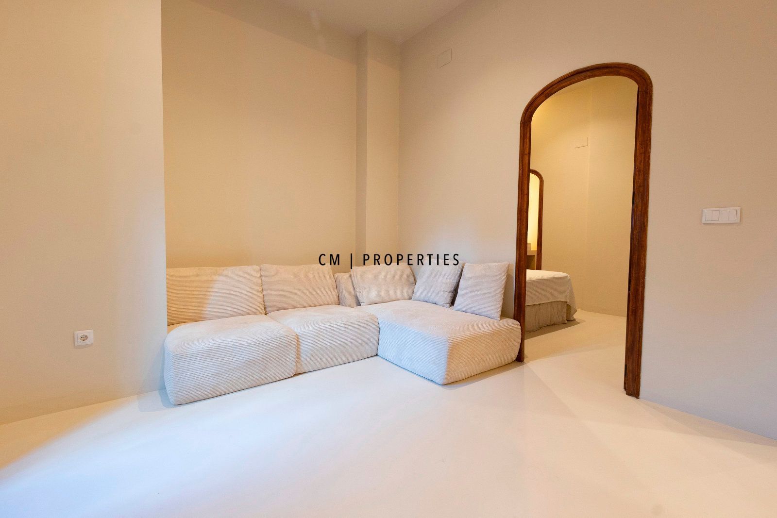Living room of Flat to rent in  Valencia Capital  with Air Conditioner, Heating and Terrace