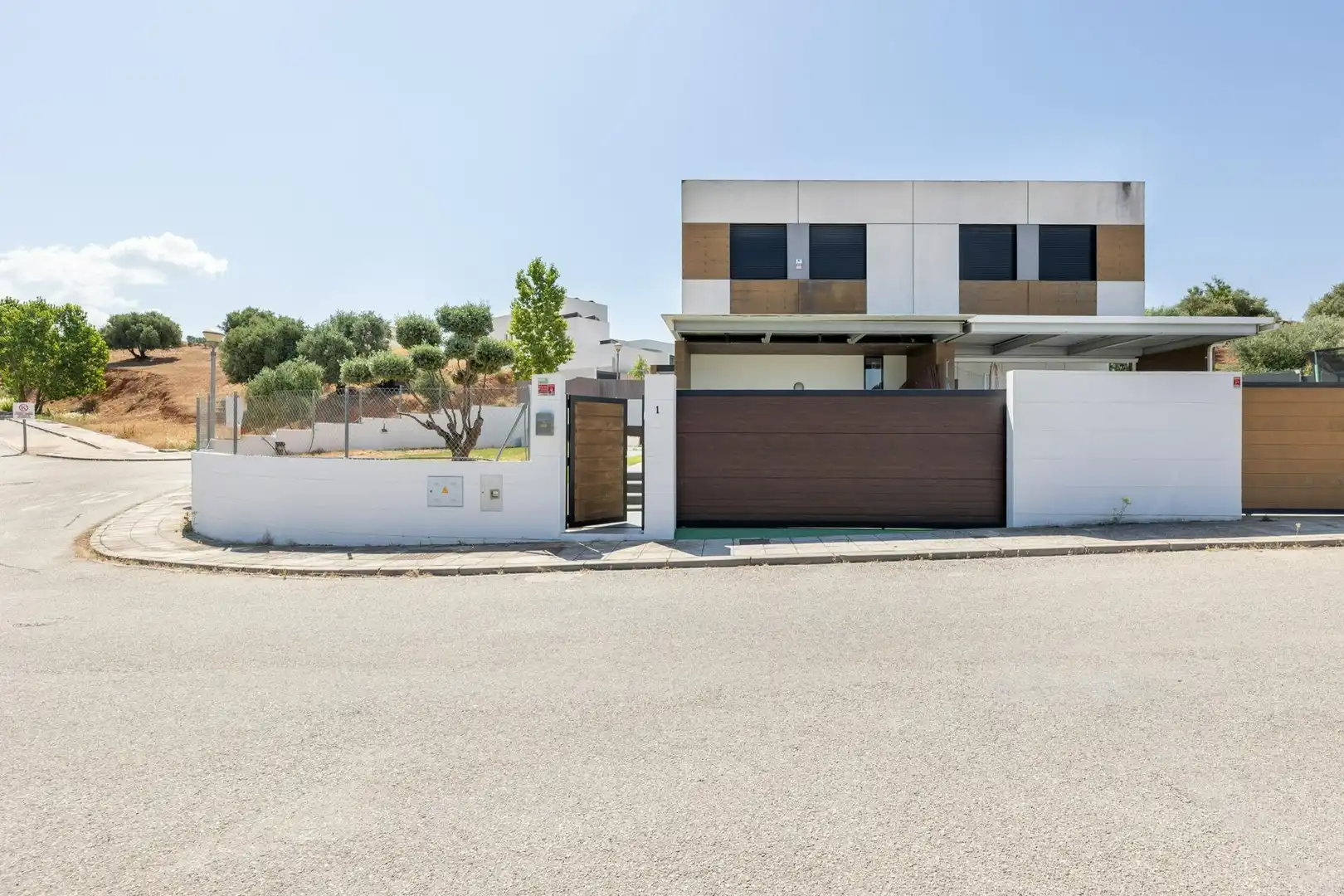 Exterior view of Detached homes for sale in Albolote  with Air Conditioner, Heating and Private garden
