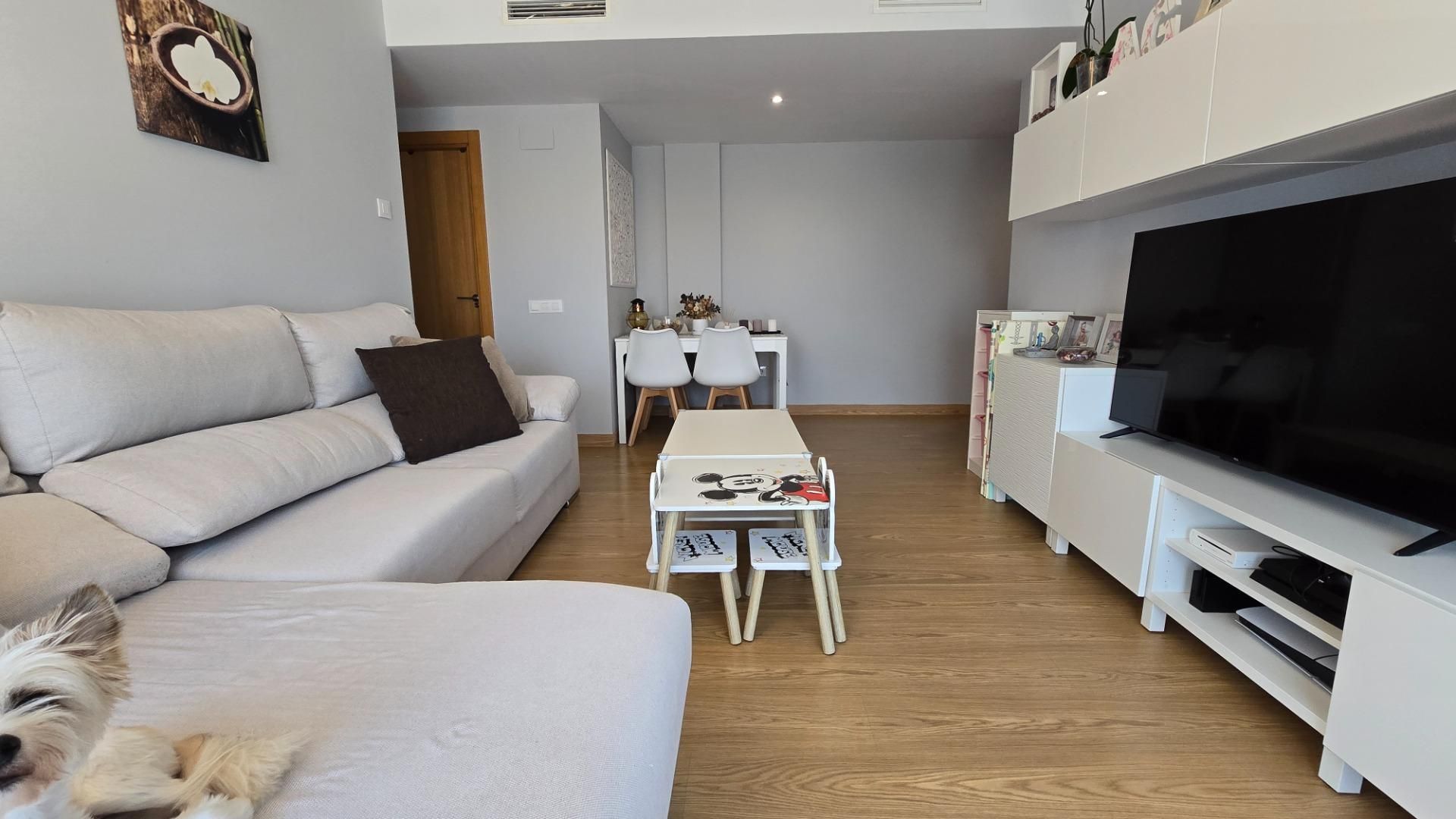 Living room of Flat for sale in Sant Joan d'Alacant  with Terrace, Storage room and Balcony
