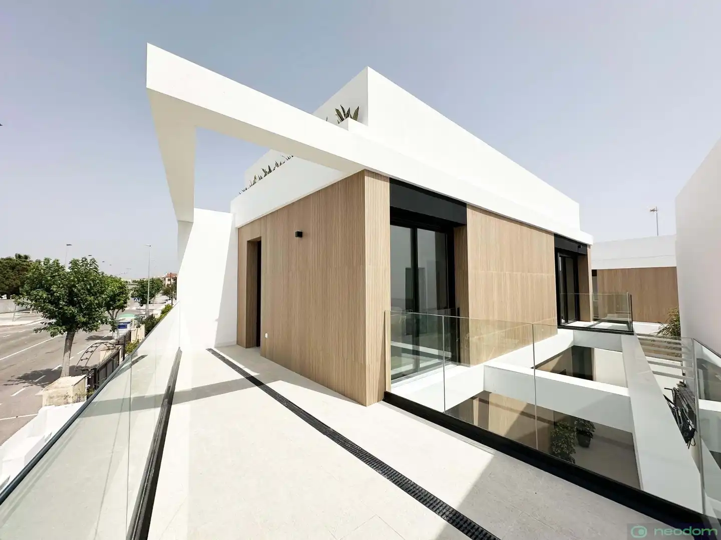 Vista exterior de Casa o xalet en venda en Pilar de la Horadada amb Terrassa, Piscina i Moblat