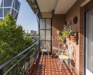 Balcony of Apartment for sale in  Madrid Capital  with Terrace and Balcony