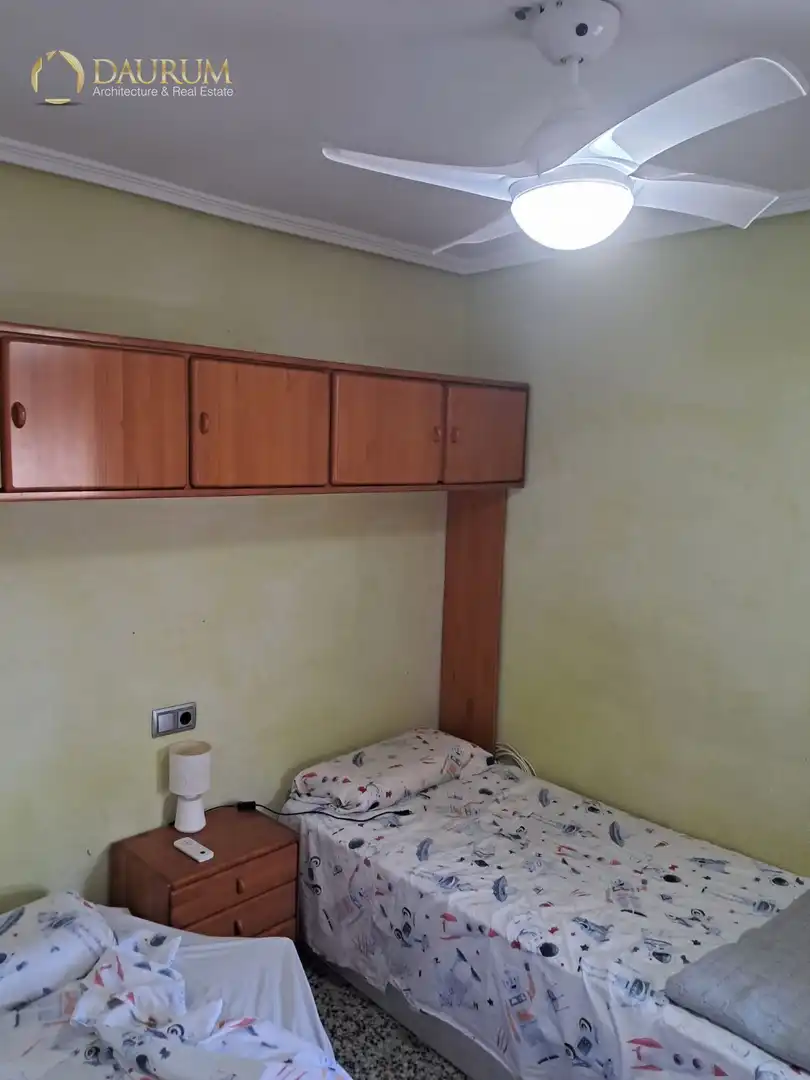 Bedroom of Flat for sale in Cheste  with Air Conditioner, Terrace and Furnished