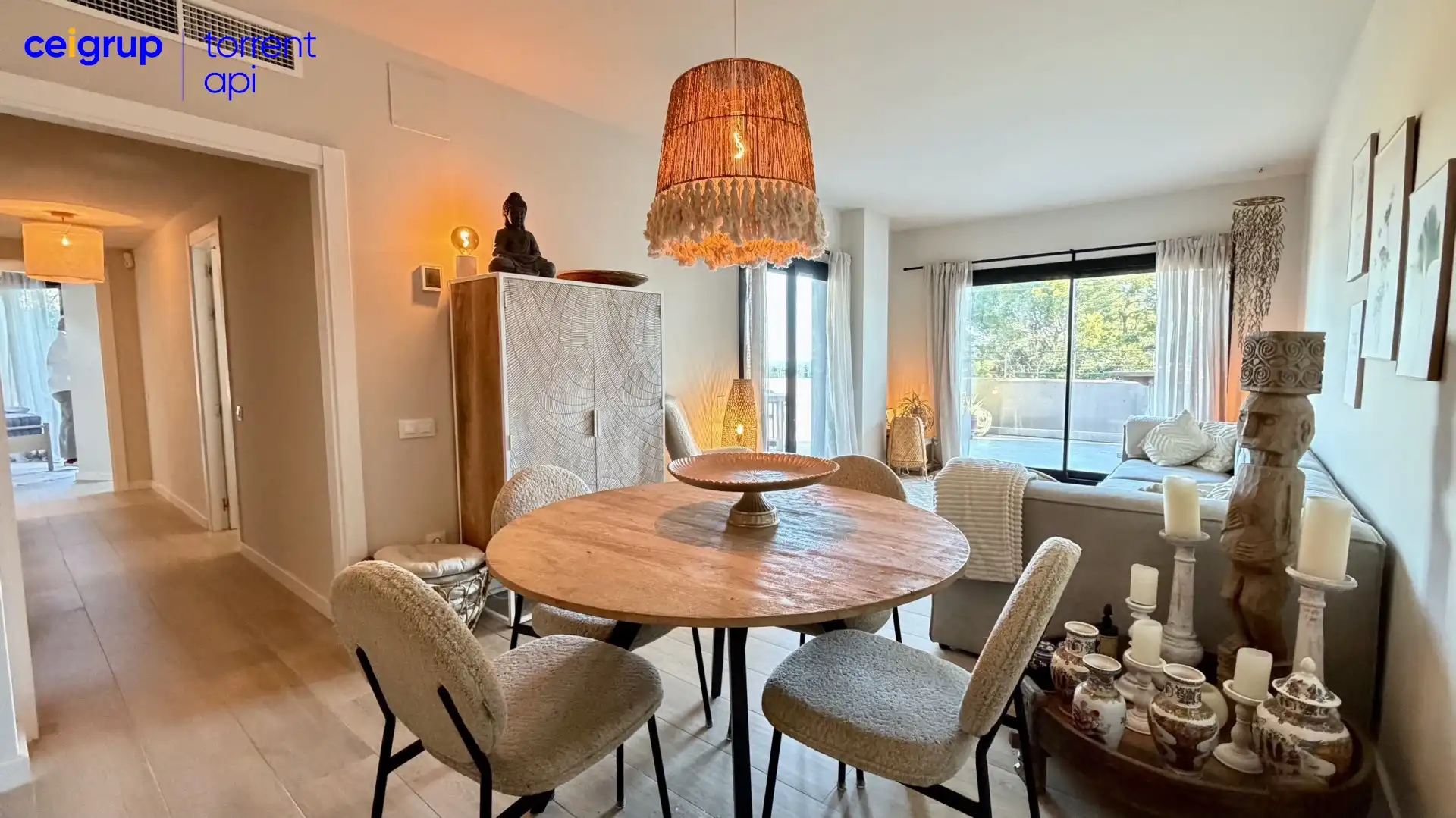 Dining room of Ground floor for sale in Sa Riera - Sa Fontansa