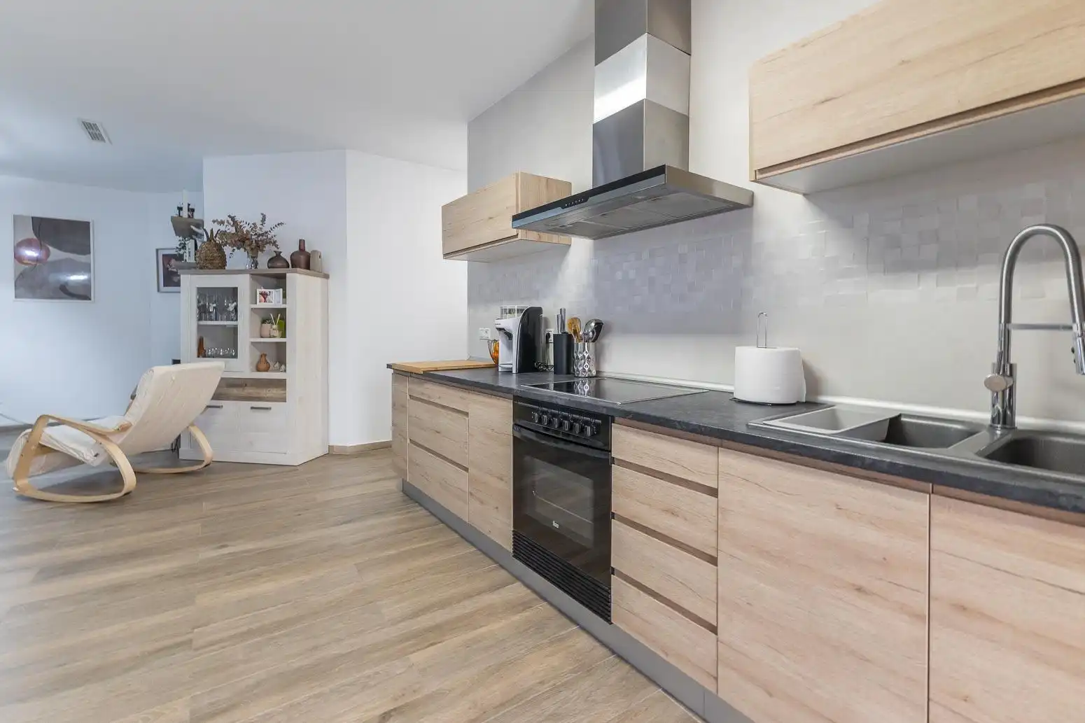 Cocina de Piso en venta en Alaquàs con Aire acondicionado y Terraza