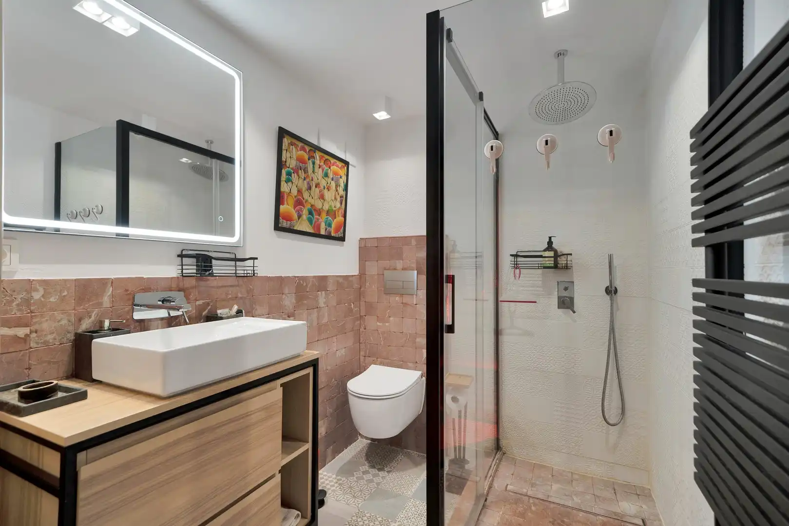 Baño de Casa adosada en venta en Marbella con Jardín privado, Alarma y Piscina comunitaria