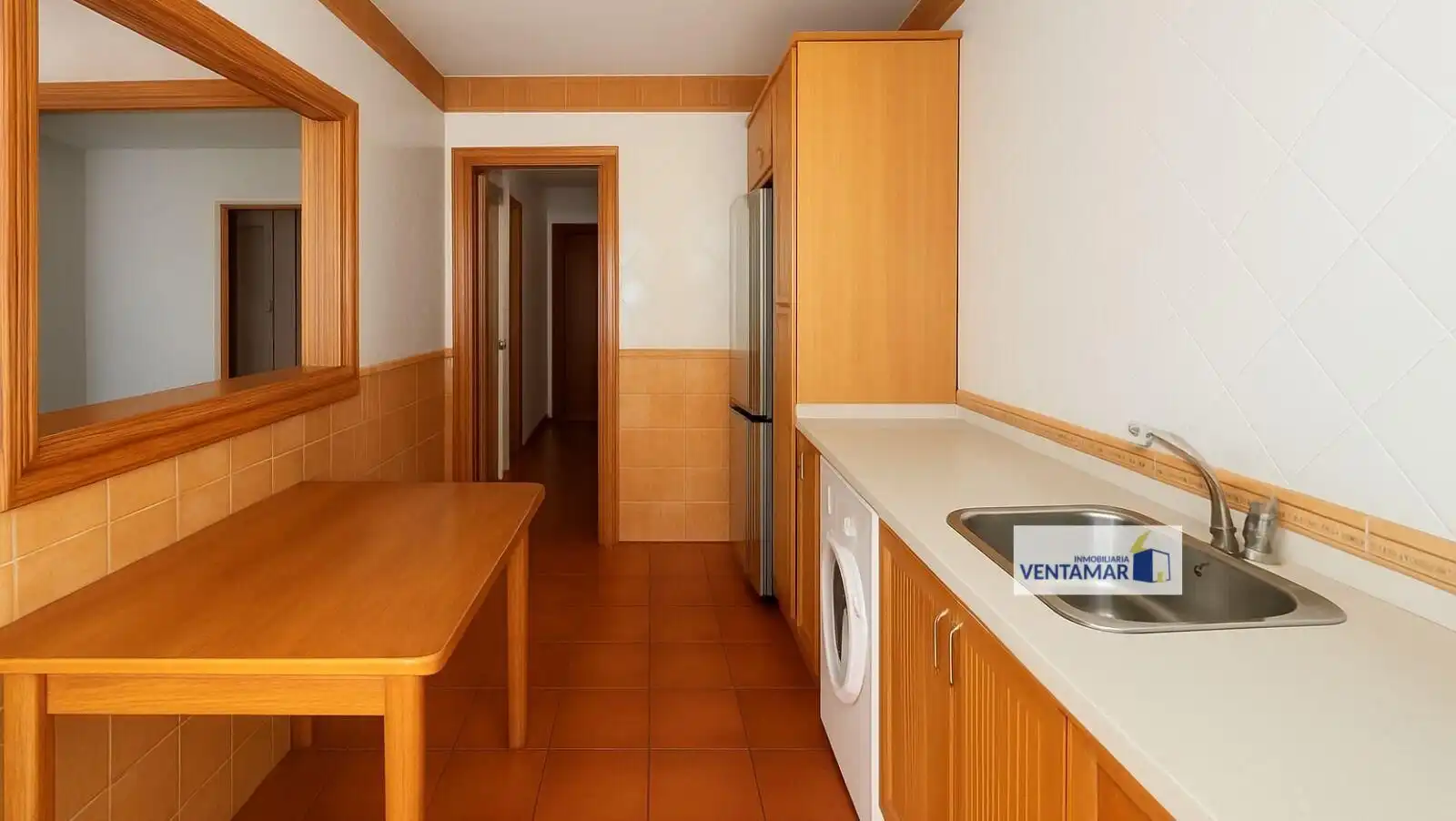 Cocina de Casa adosada en venta en Castellar de la Frontera con Jardín privado, Trastero y Balcón
