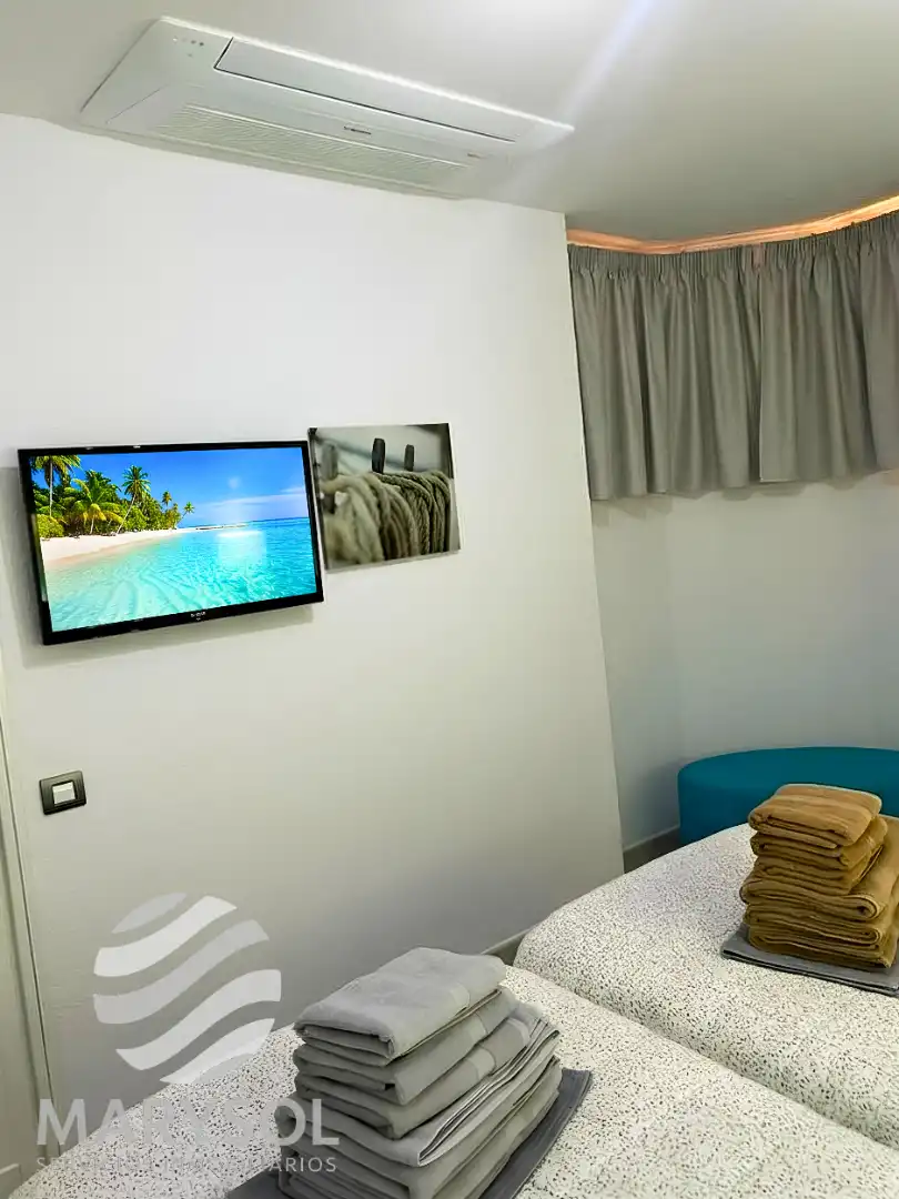 Bedroom of Apartments for rent in Mogán  with Air Conditioner, Terrace and Furnished