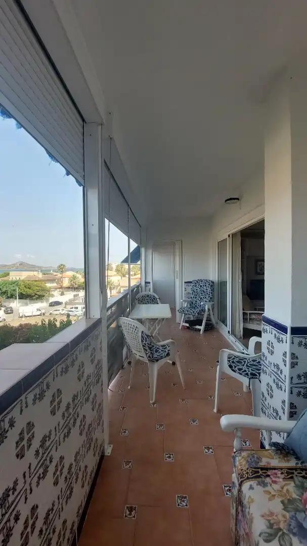 Terraza de Apartamento en venta en La Manga del Mar Menor con Aire acondicionado, Calefacción y Terraza