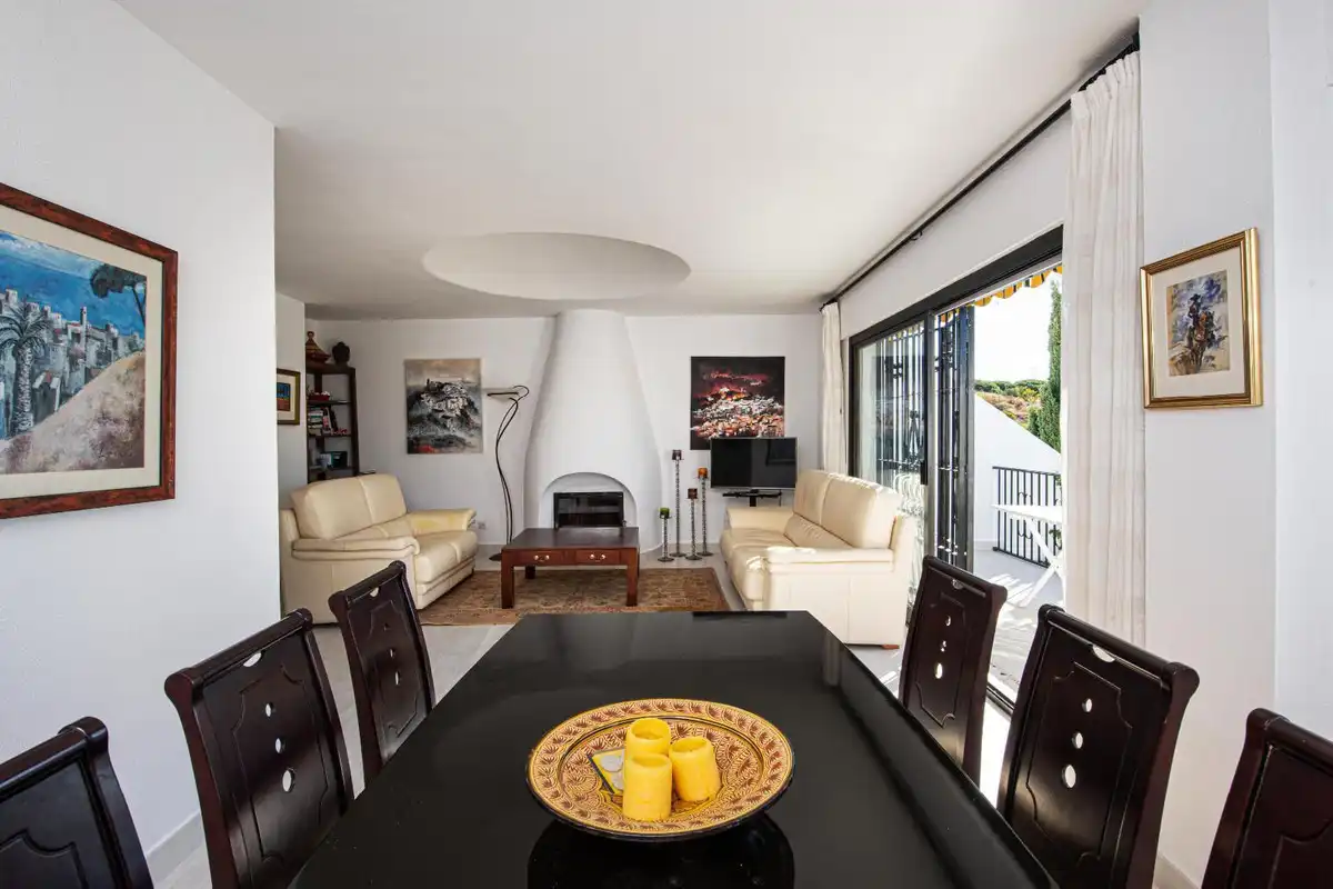 Comedor de Casa adosada en venta en Marbella con Terraza y Piscina