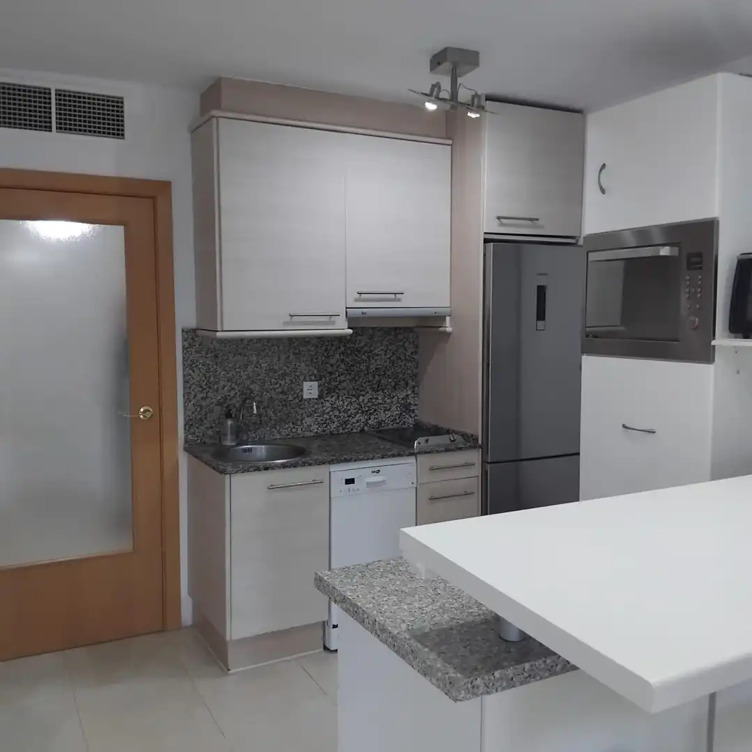 Cocina de Ático en venta en L'Ametlla de Mar  con Jardín privado, Terraza y Amueblado