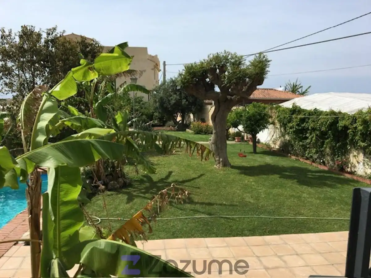 Garten von Haus oder Chalet zur Miete in Torrox mit Privatgarten, Terrasse und Schwimmbad
