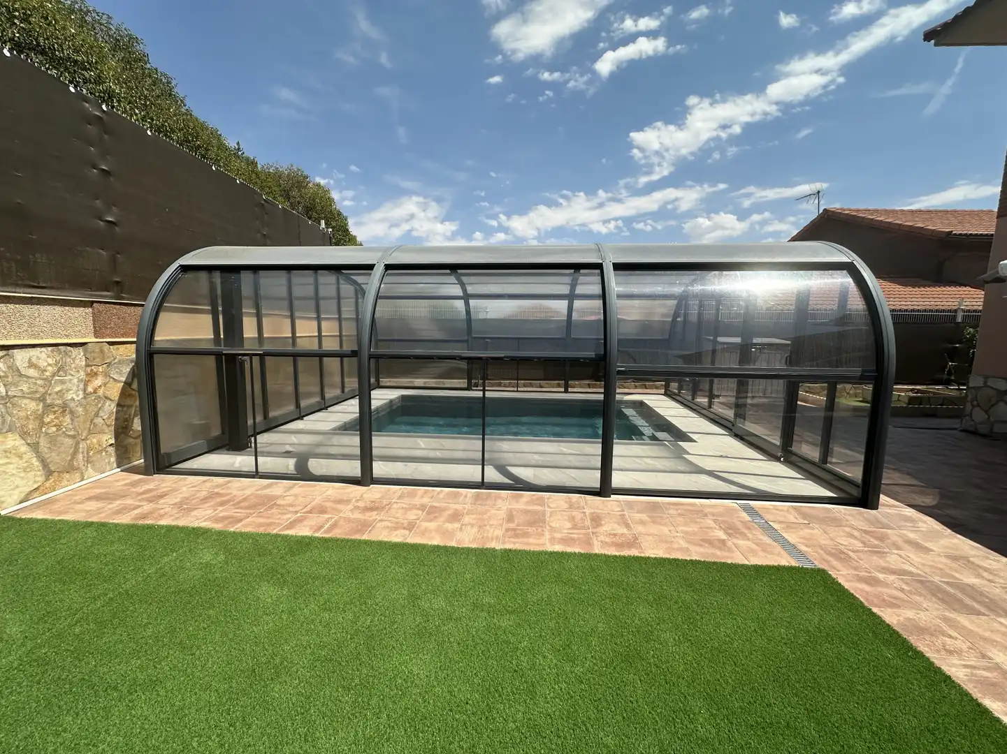 Piscina de Casa o chalet en venta en Almonacid de la Sierra con Aire acondicionado, Calefacción y Terraza