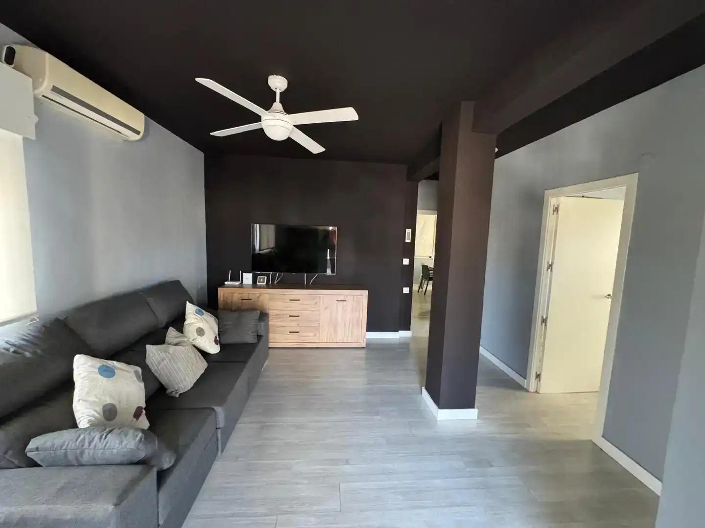 Wohnzimmer von Wohnungen zum Verkauf in Los Alcázares mit Klimaanlage, Schwimmbad und Balkon