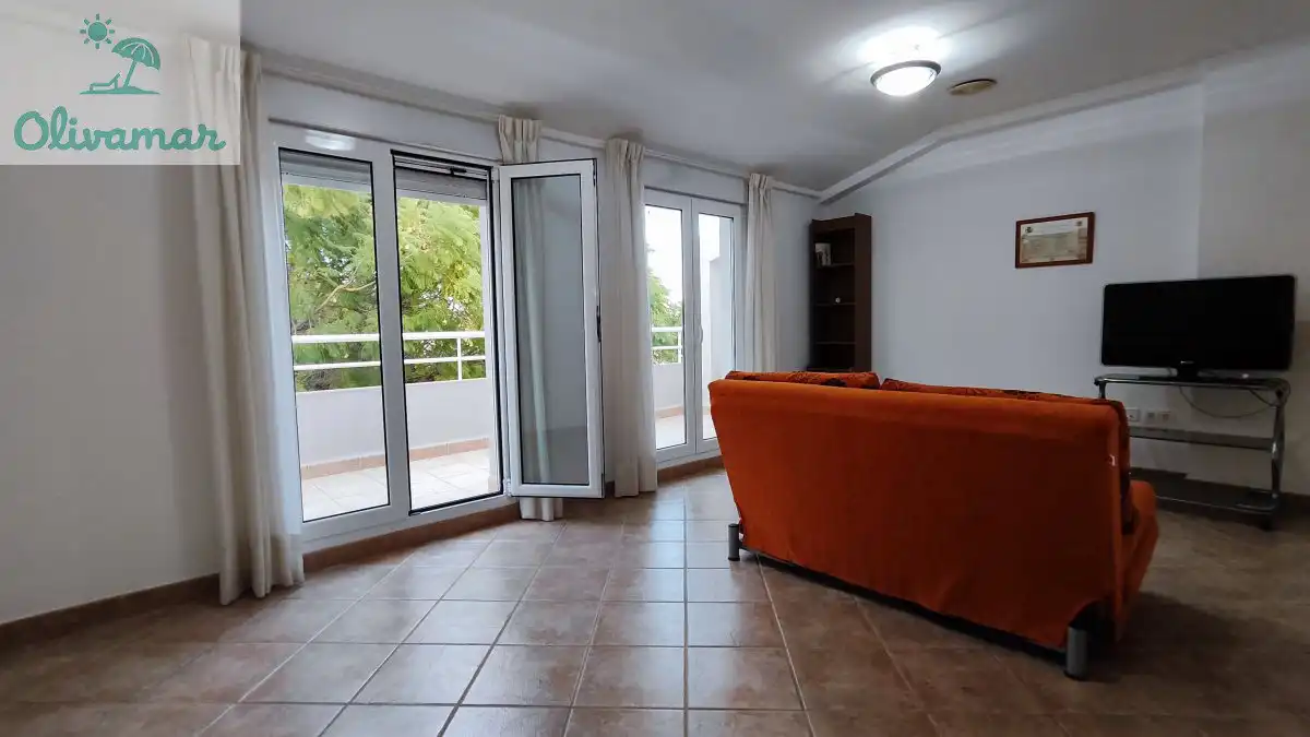 Sala d'estar de Casa o xalet en venda en Oliva amb Moblat