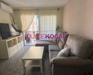 Living room of Flat for sale in Málaga Capital  with Air Conditioner and Terrace