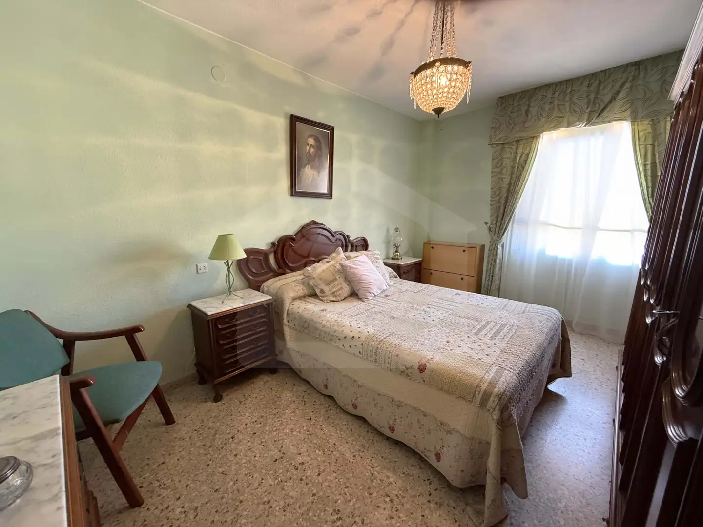 Schlafzimmer von Wohnung zum Verkauf in Málaga mit Terrasse, Möbliert und Ofen
