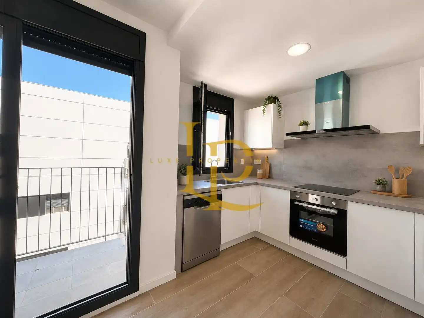 Cocina de Ático en venta en Terrassa con Aire acondicionado, Calefacción y Parquet