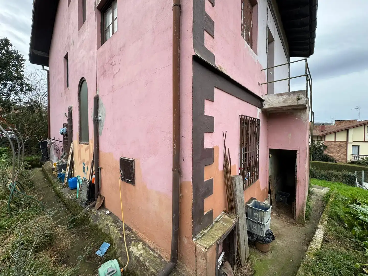 Vista exterior de Casa o chalet en venta en Astigarraga con Calefacción, Jardín privado y Amueblado