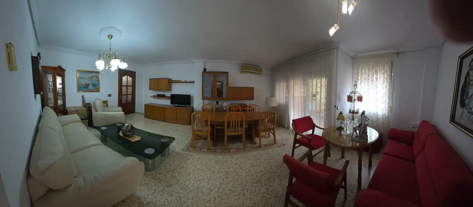 Sala d'estar de Pis de lloguer amb opció a compra en Dos Hermanas amb Aire condicionat, Calefacció i Terrassa