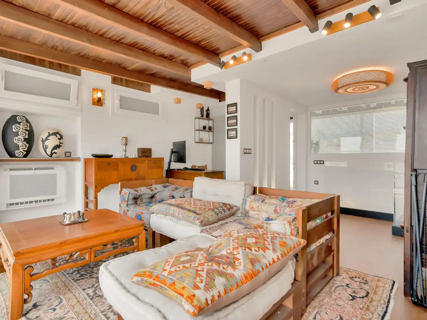 Living room of Detached homes for sale in Marbella  with Private garden, Alarm and Community pool