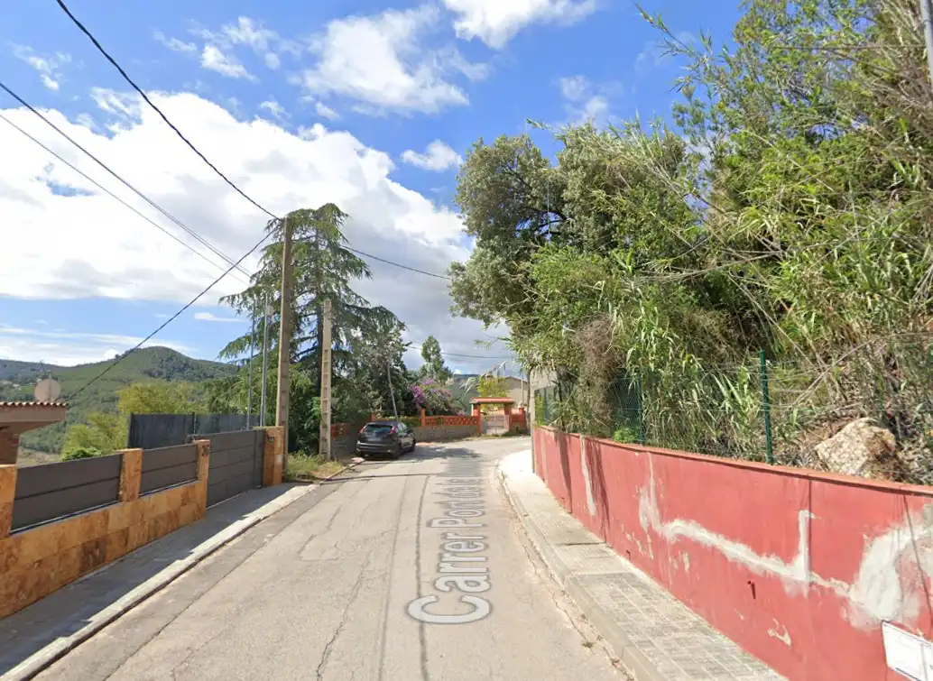 Vista exterior de Pis en venda en Vallirana