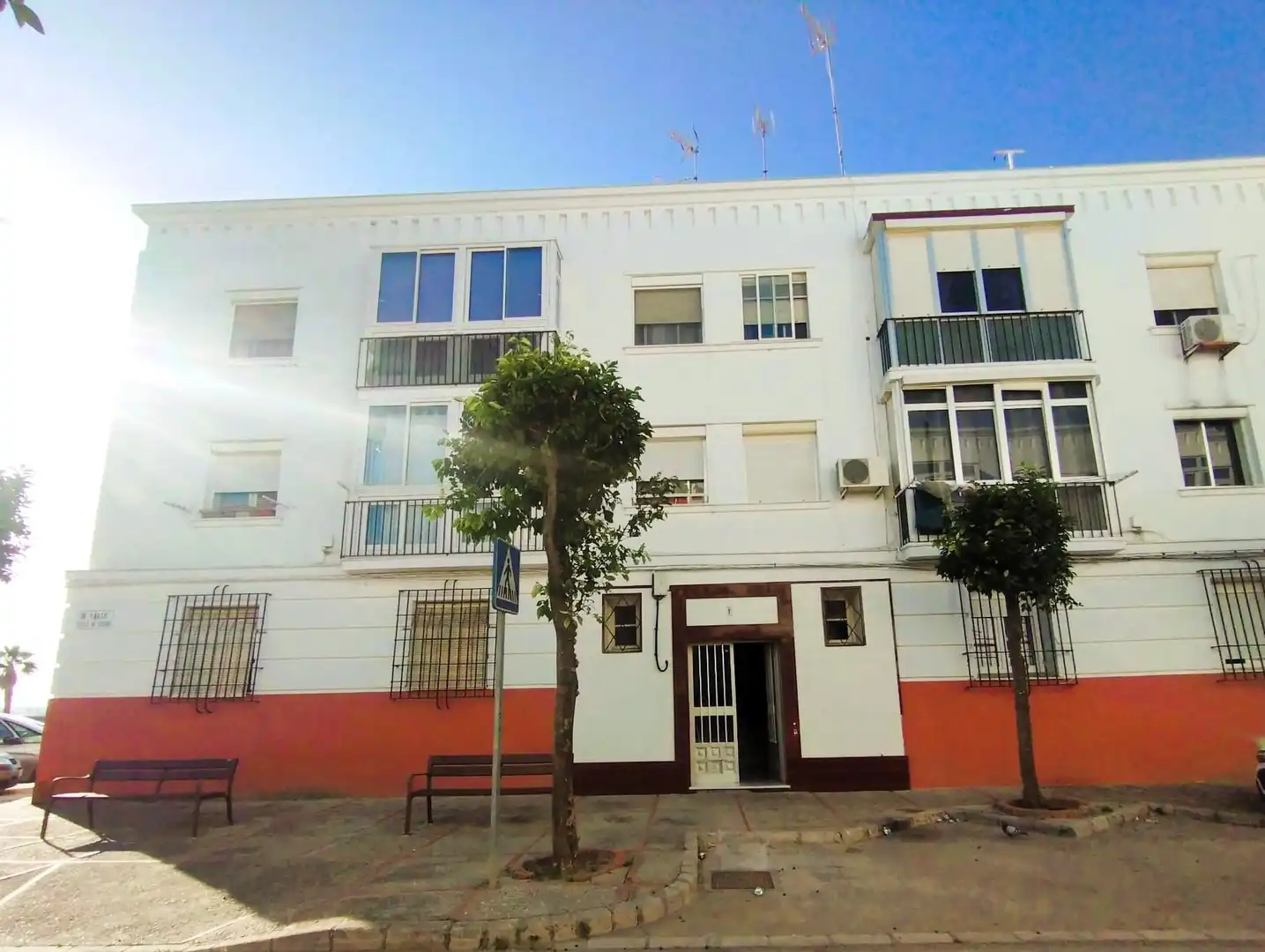 Exterior view of Flat for sale in San Fernando  with Air Conditioner