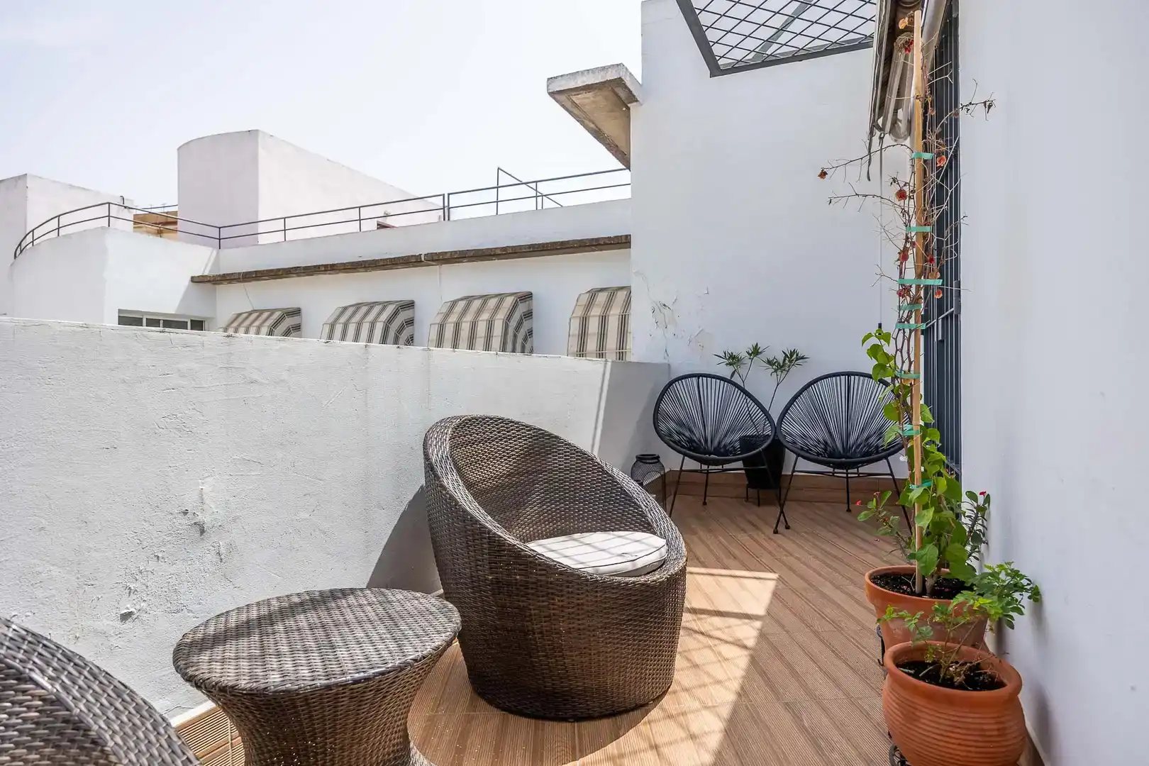 Terrassa de Dúplex en venda en  Sevilla Capital amb Aire condicionat