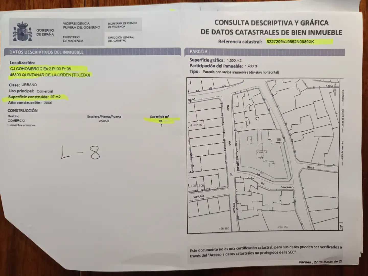 Locale commerciale in vendita a Calle San Fernando 25, imagen 3