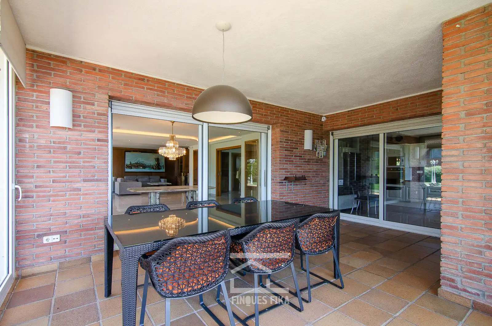 Terraza de Casa o chalet de alquiler con opción a compra en Argentona con Calefacción, Jardín privado y Terraza
