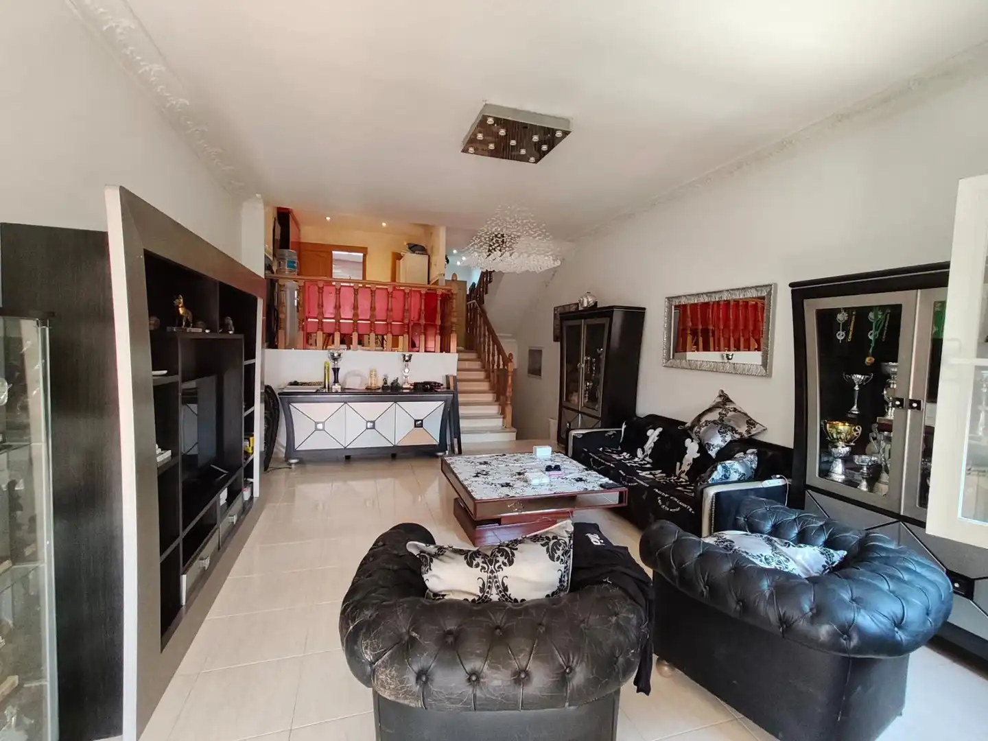 Sala d'estar de Casa adosada en venda en Morata de Tajuña amb Aire condicionat, Calefacció i Terrassa