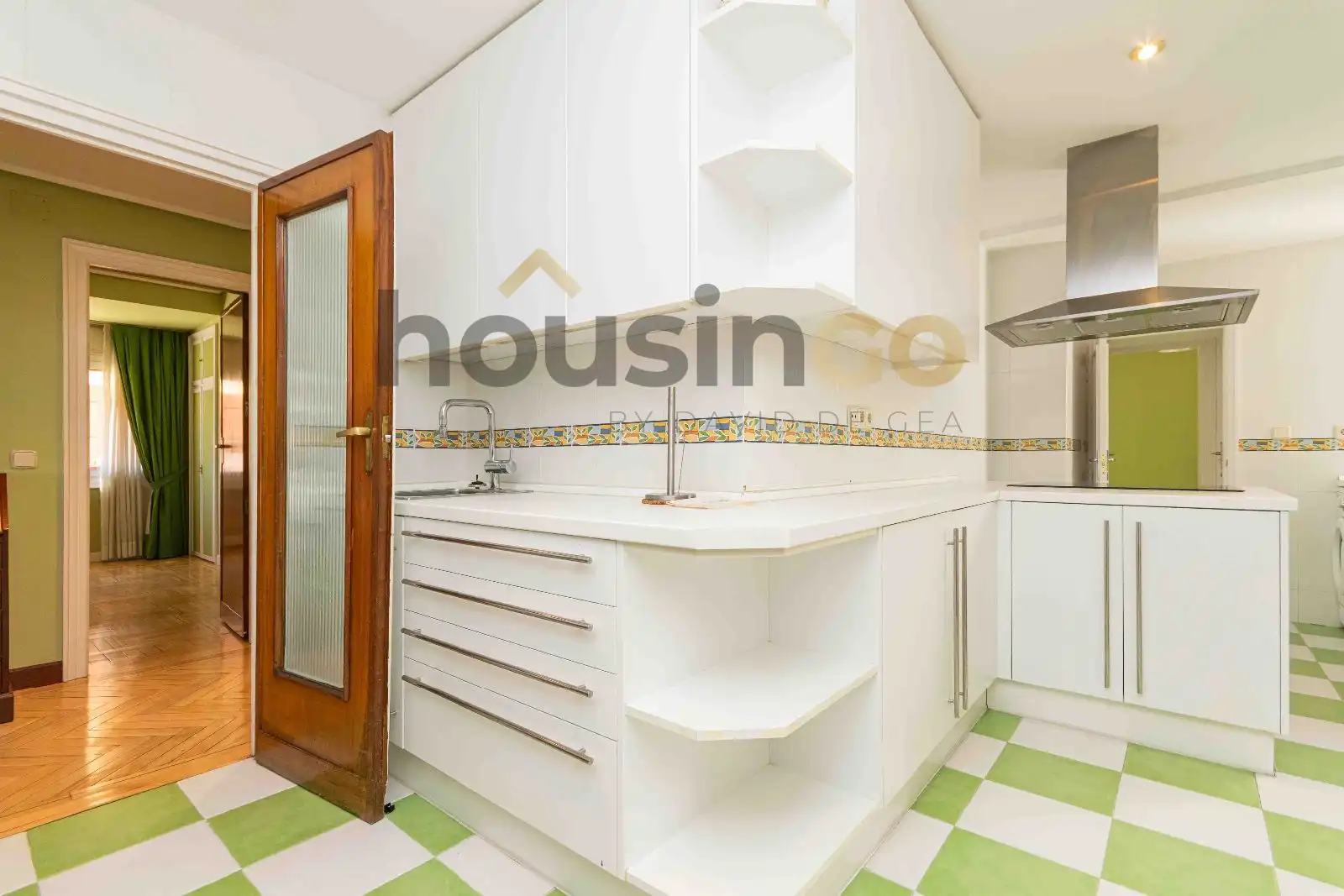 Küche von Wohnung zur Miete in Madrid mit Heizung und Terrasse