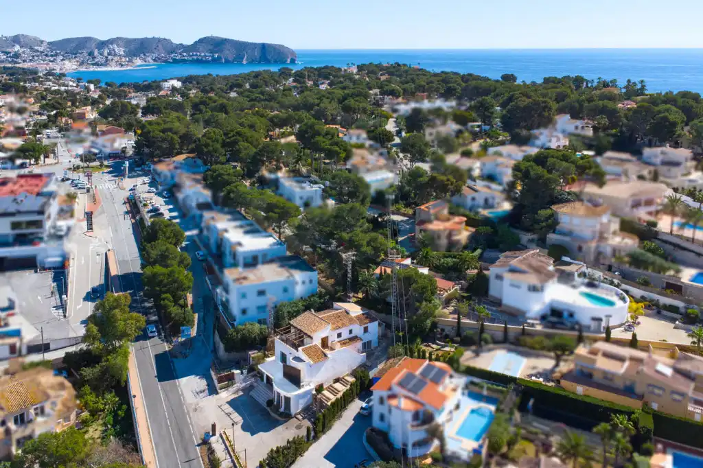 Vista exterior de Local en venta en Benissa con Aire acondicionado y Terraza