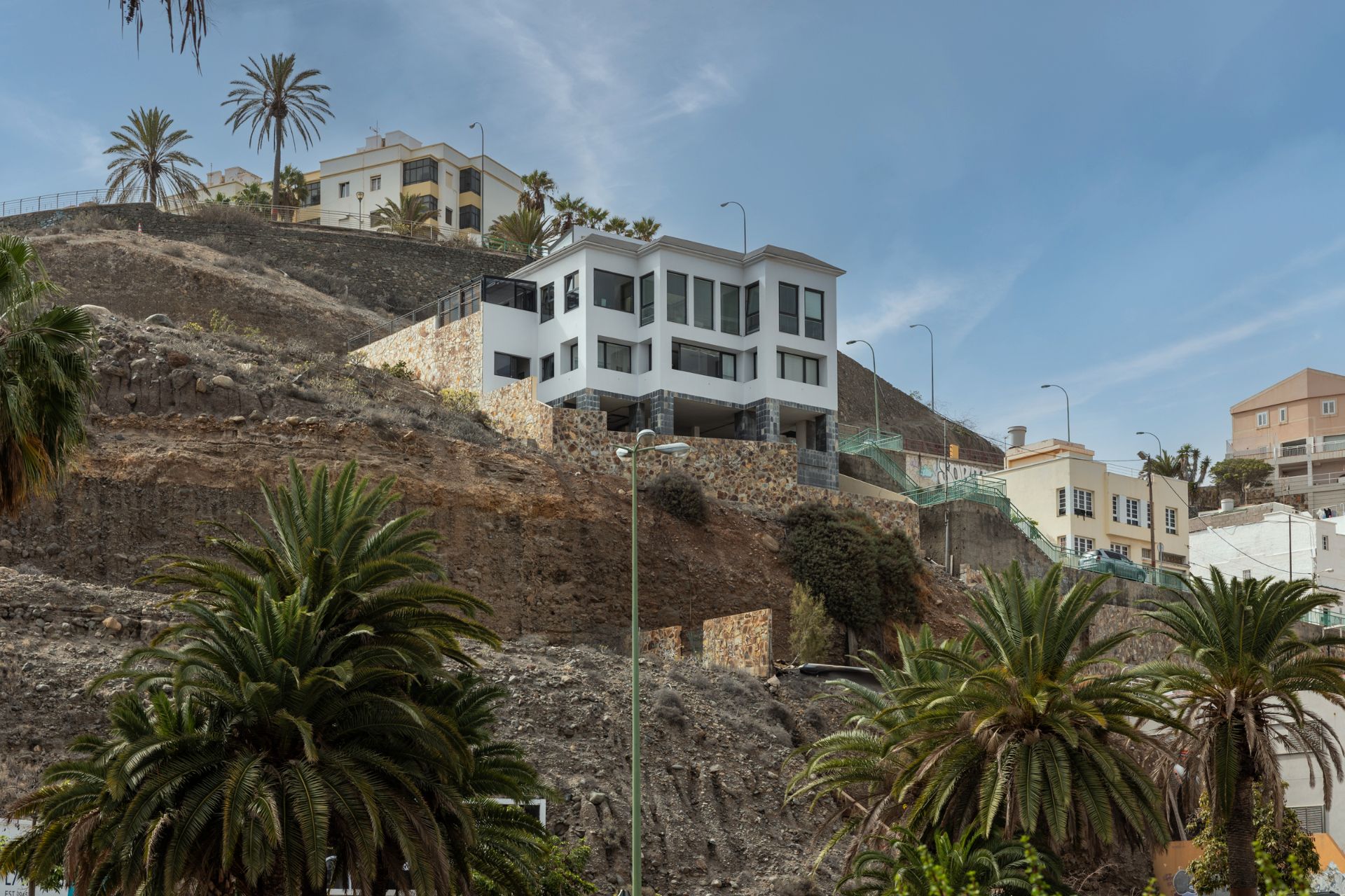 Vista exterior de Casa o chalet en venta en Las Palmas de Gran Canaria con Aire acondicionado, Terraza y Amueblado