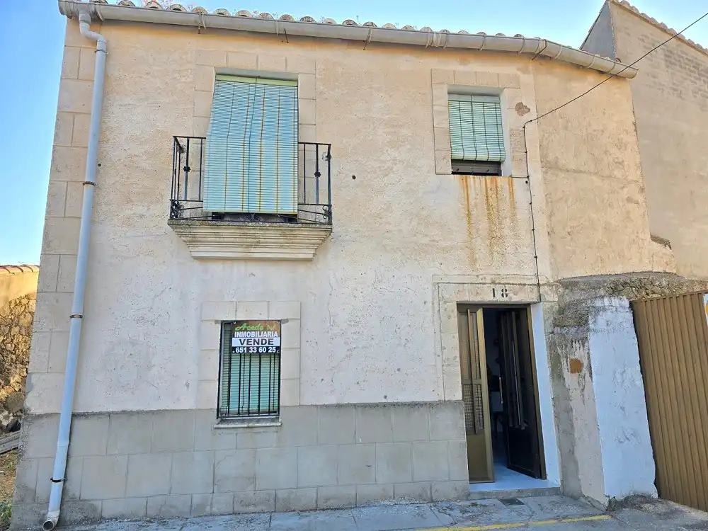 Vista exterior de Casa o chalet en venta en Mata de Alcántara con Trastero