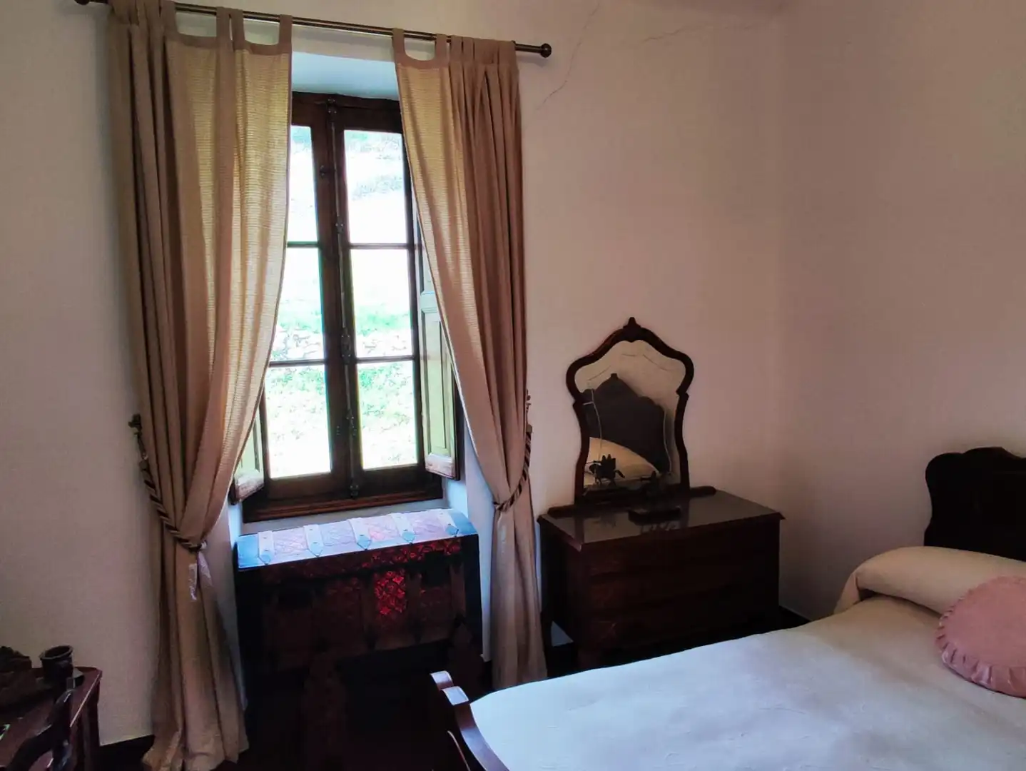 Bedroom of Houses for sale in Miera  with Private garden, Parquet flooring and Terrace