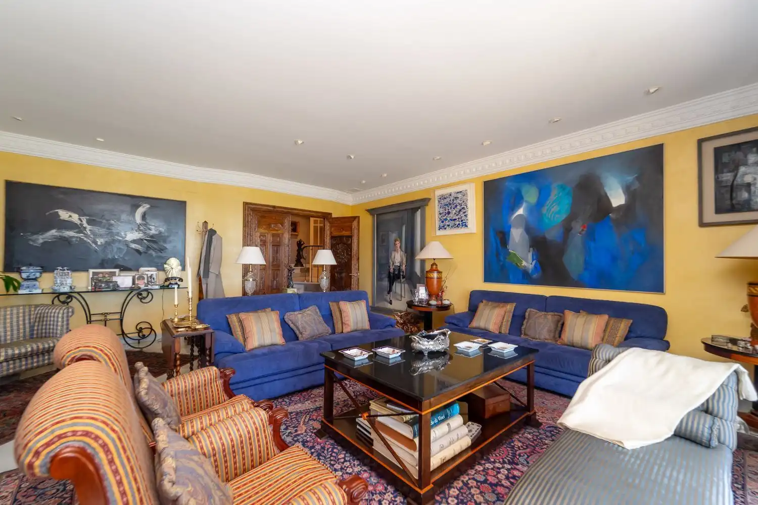 Sala de estar de Casa o chalet en venta en Alicante / Alacant con Calefacción, Jardín privado y Terraza
