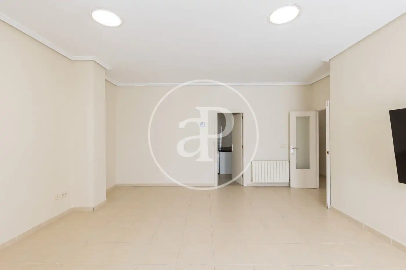 Wohnzimmer von Wohnung zur Miete in Valencia mit Klimaanlage und Heizung