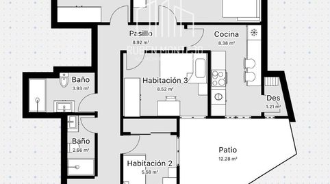Foto 2 de Piso de alquiler en Rodillo, San Esteban - San Cristóbal, Salamanca Capital