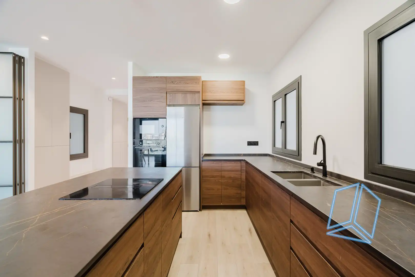 Kitchen of Flat for sale in Barcelona  with Balcony