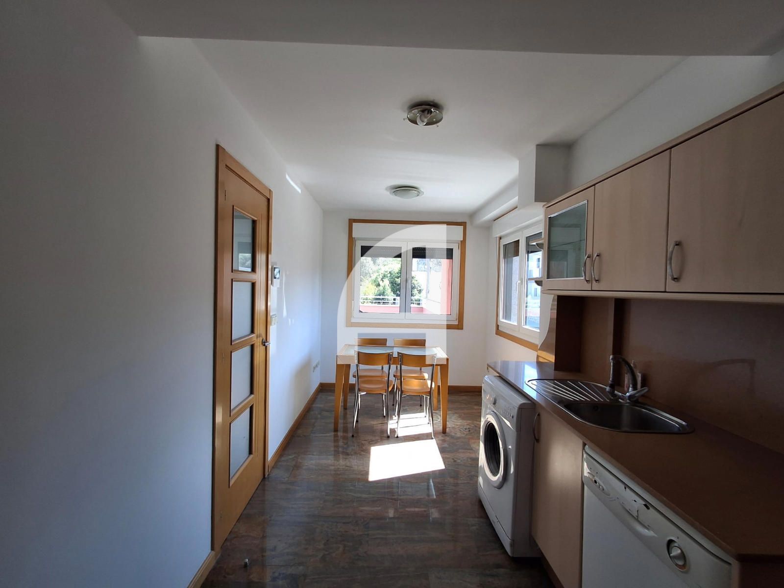 Kitchen of Attic to rent in Vigo   with Air Conditioner, Heating and Terrace