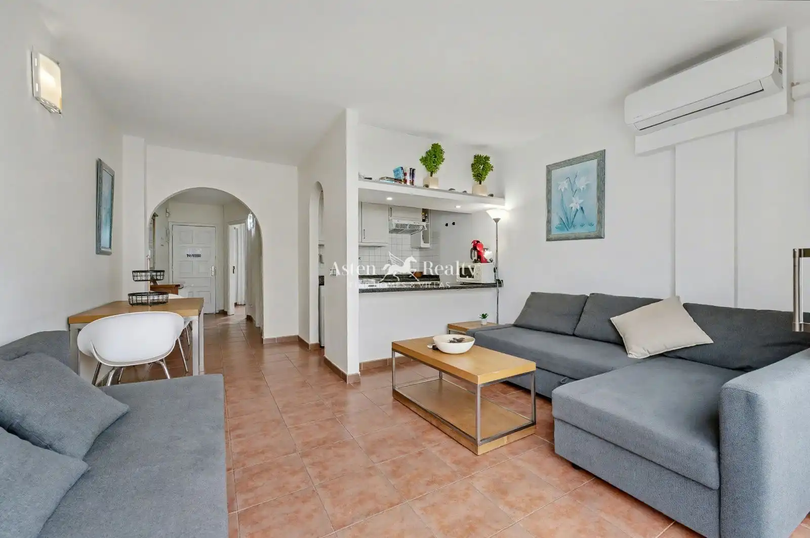 Sala de estar de Ático en venta en San Miguel de Abona con Aire acondicionado, Terraza y Piscina