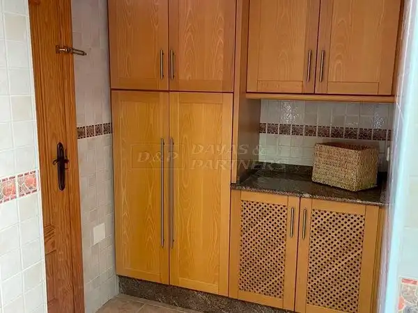 Cocina de Casa o chalet en venta en Pilar de la Horadada con Aire acondicionado, Jardín privado y Terraza