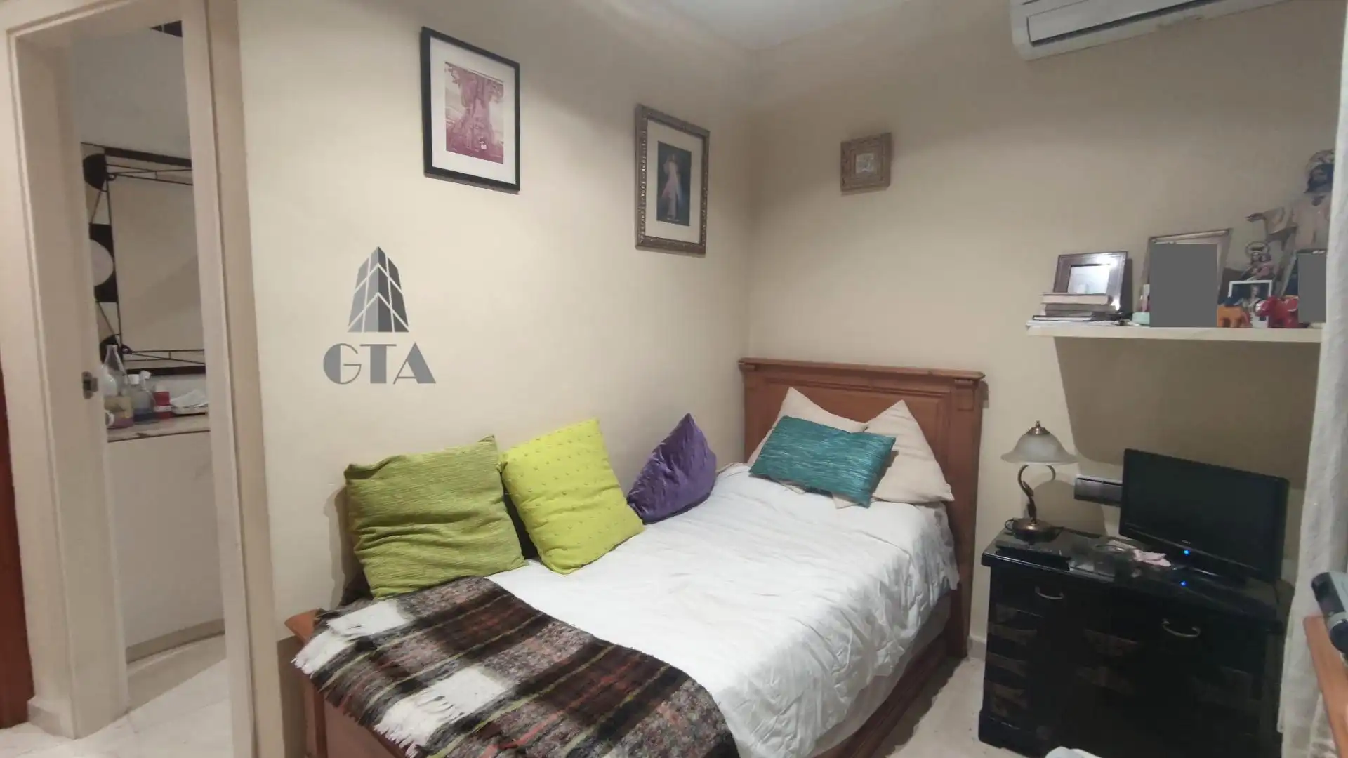 Bedroom of Houses for sale in Sant Cugat del Vallès  with Heating, Private garden and Terrace