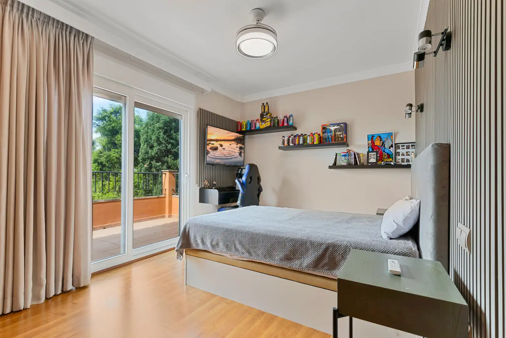 Bedroom of Houses for sale in Benalmádena  with Air Conditioner, Heating and Private garden