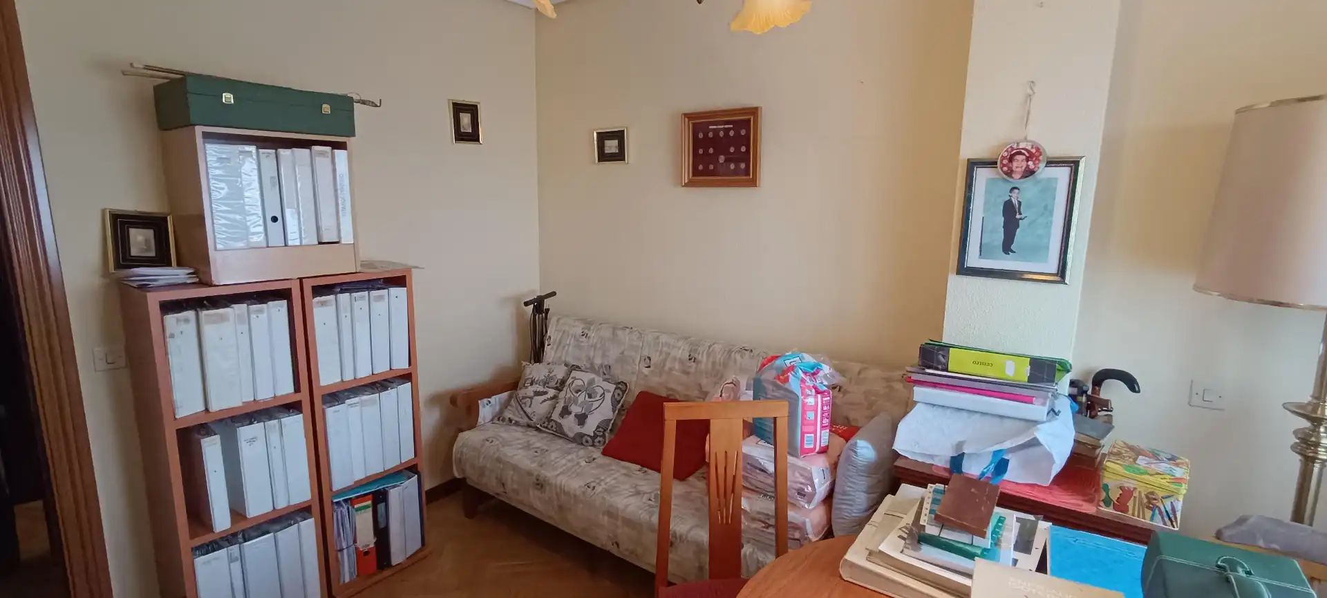 Sala de estar de Piso en venta en Valladolid con Calefacción, Parquet y Trastero