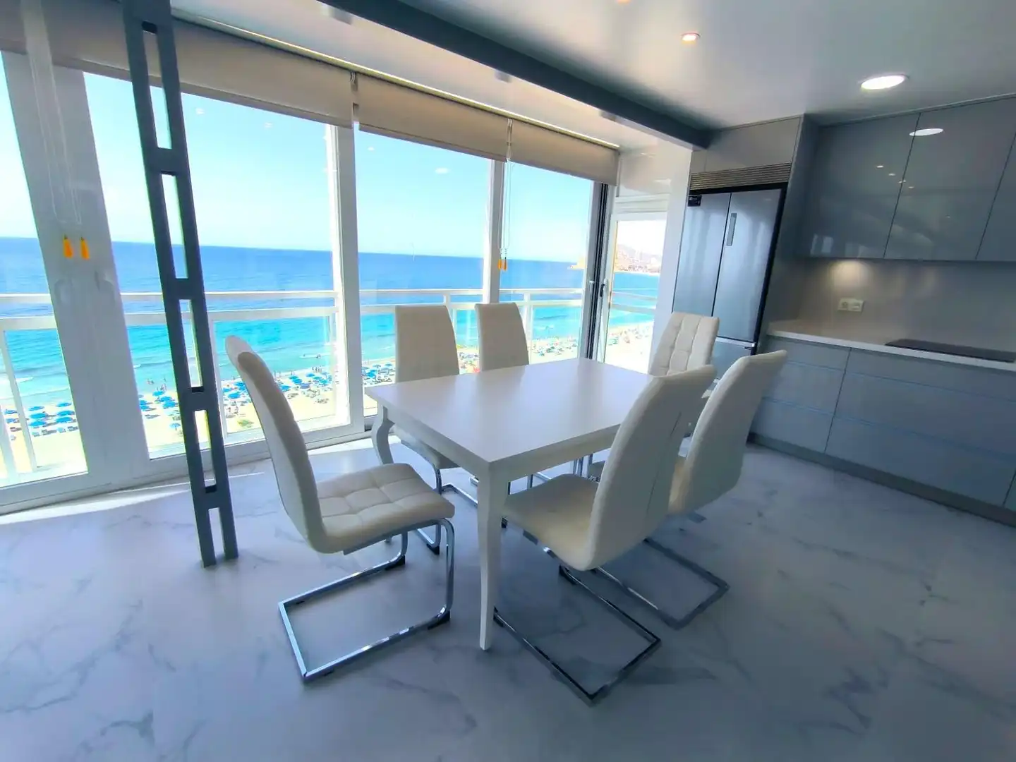 Dining room of Flat for sale in Benidorm  with Air Conditioner, Heating and Furnished
