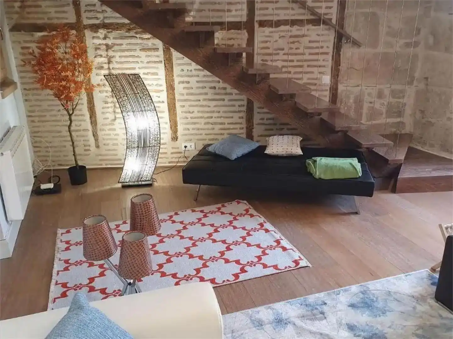 Sala de estar de Apartamento de alquiler en Aldeaseca de la Frontera, Salamanca