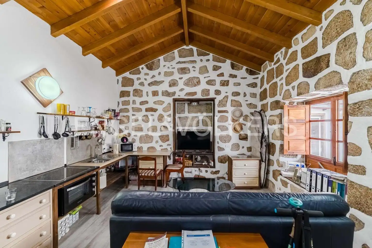 Living room of Houses for sale in Granadilla de Abona  with Terrace, Swimming Pool and Furnished