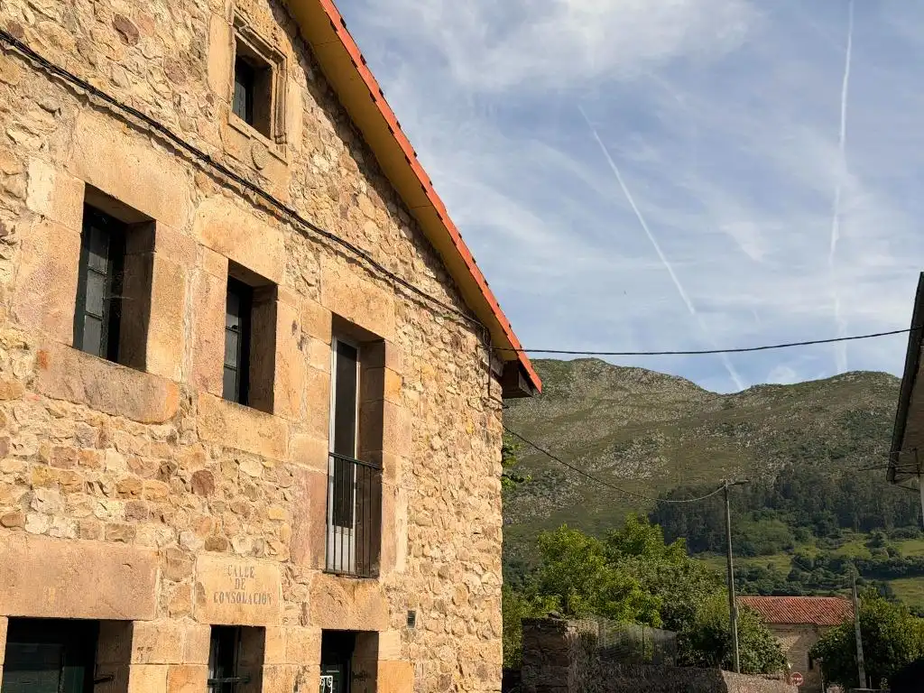 Exterior view of Houses for sale in San Felices de Buelna  with Heating, Private garden and Storage room